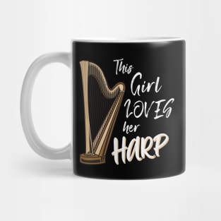 Harpist Harp Mug